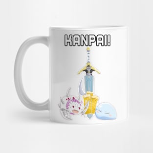 Reincarnated as a Sword and Slime and Spider Collaborate Cheers Kanpai Mug